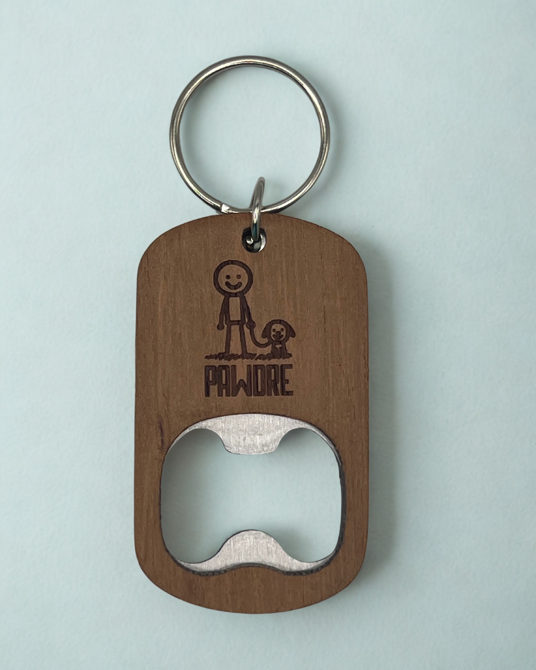 'Pawdre' Bottle Opener Keychain