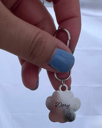 Glitter Paw Pet Tag