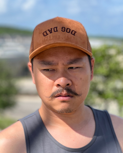 Dog Dad Suede Cap