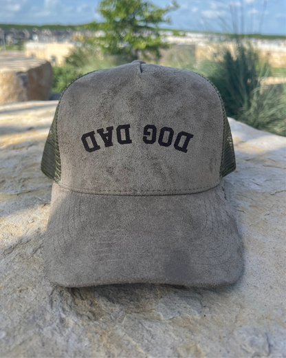 Dog Dad Suede Cap