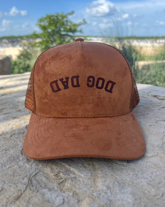 Dog Dad Suede Cap