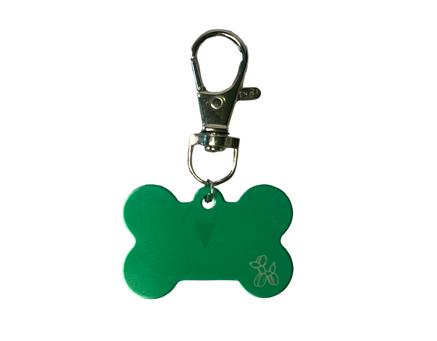Pet ID Tag - Balloon Dog