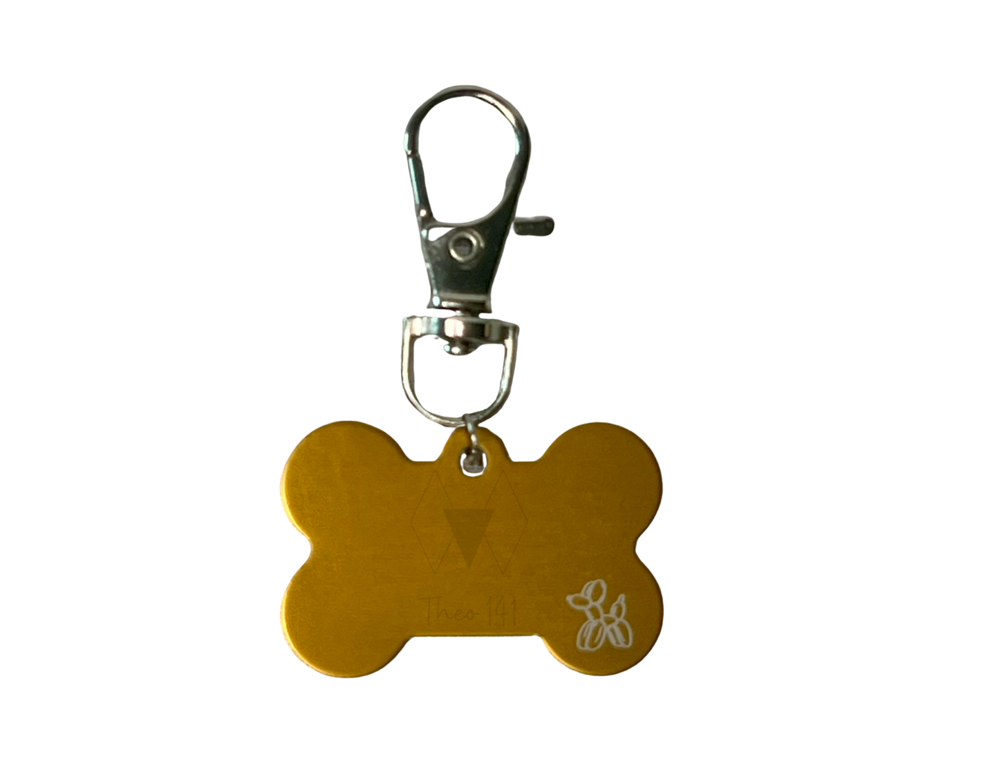 Pet ID Tag - Balloon Dog