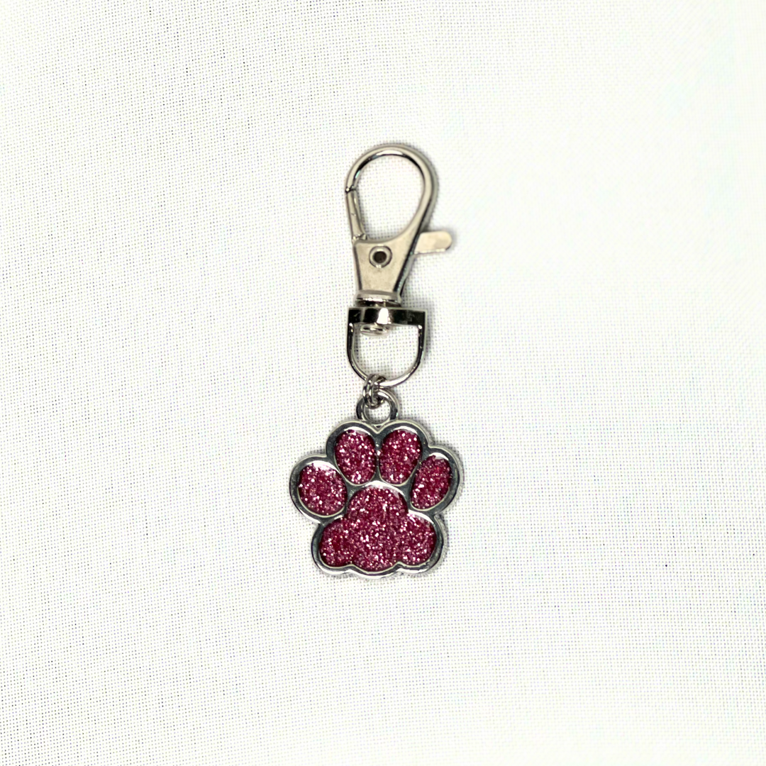 Glitter Paw Pet Tag