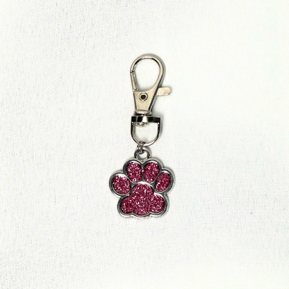 Glitter Paw Pet Tag