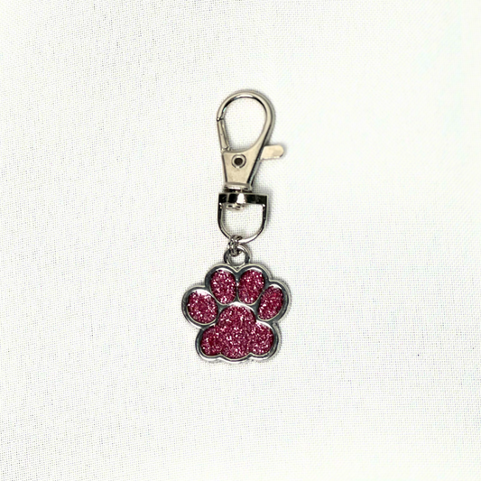 Glitter Paw Pet Tag